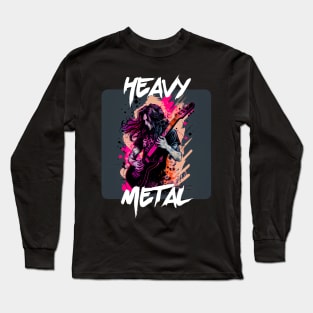 Graffiti Style - Heavy Metal 7 Long Sleeve T-Shirt